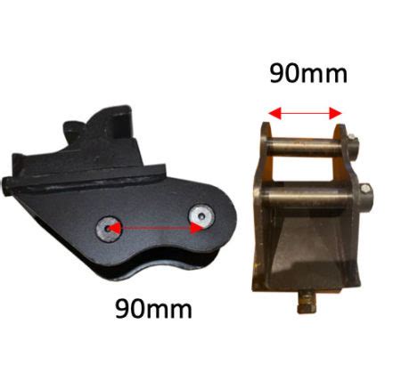 mini digger hitch|mini hitch for excavators.